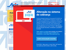Tablet Screenshot of aciradm.com.br